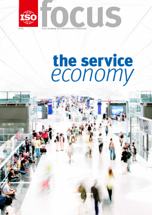Cover of ISOfocus May/June 2016 - The service economy