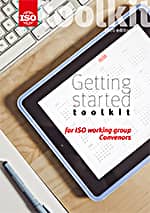 Титульный лист: Getting started toolkit for ISO working group Convenors