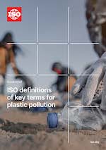 Página de portada: ISO definitions of key terms for plastic pollution